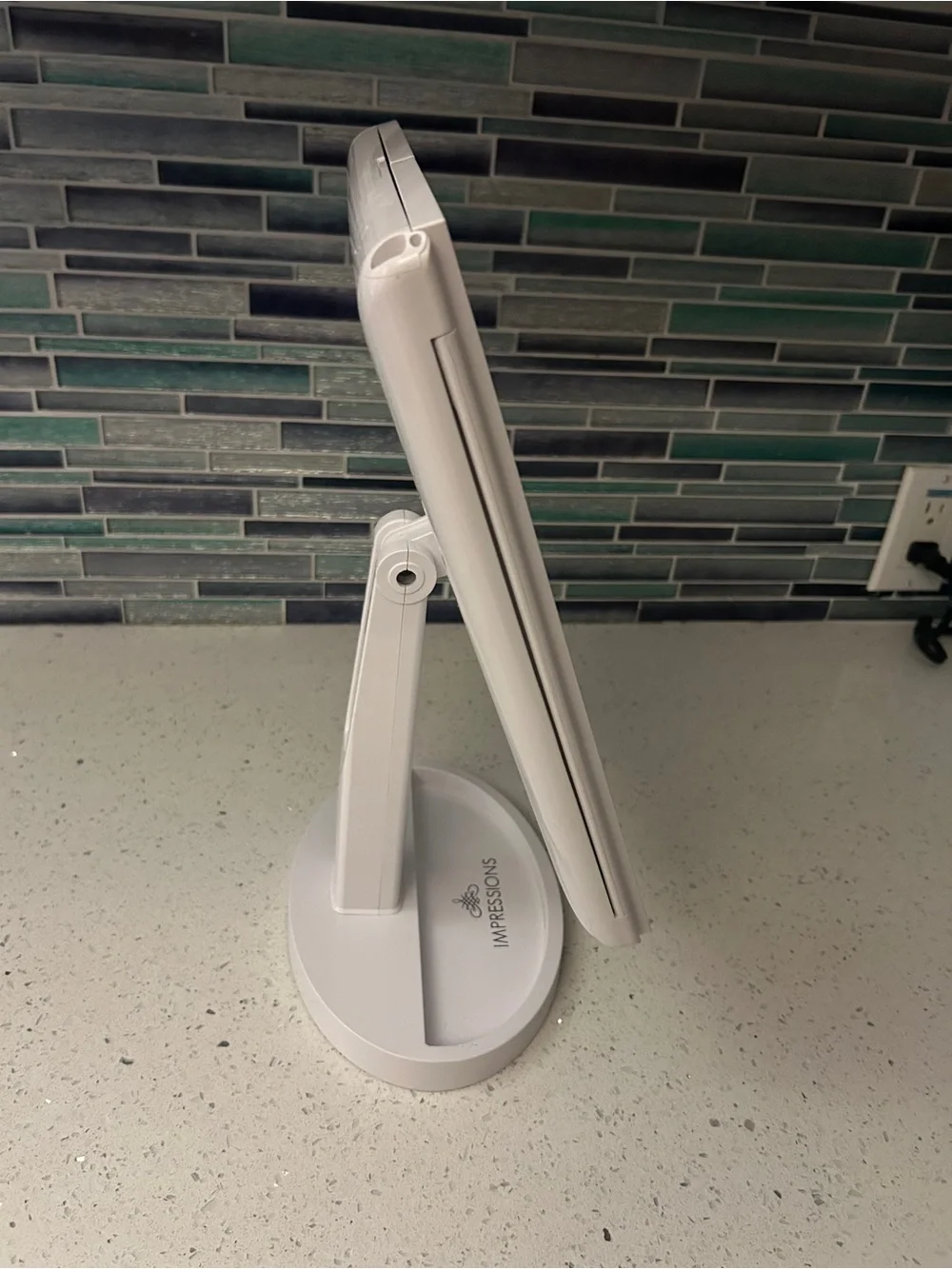 Impressions Tri Fold Make Up Mirror LED Touchscreen